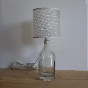 Lampe bouteille transparente