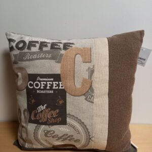Coussin "Coffee n°1" 40x40cm
