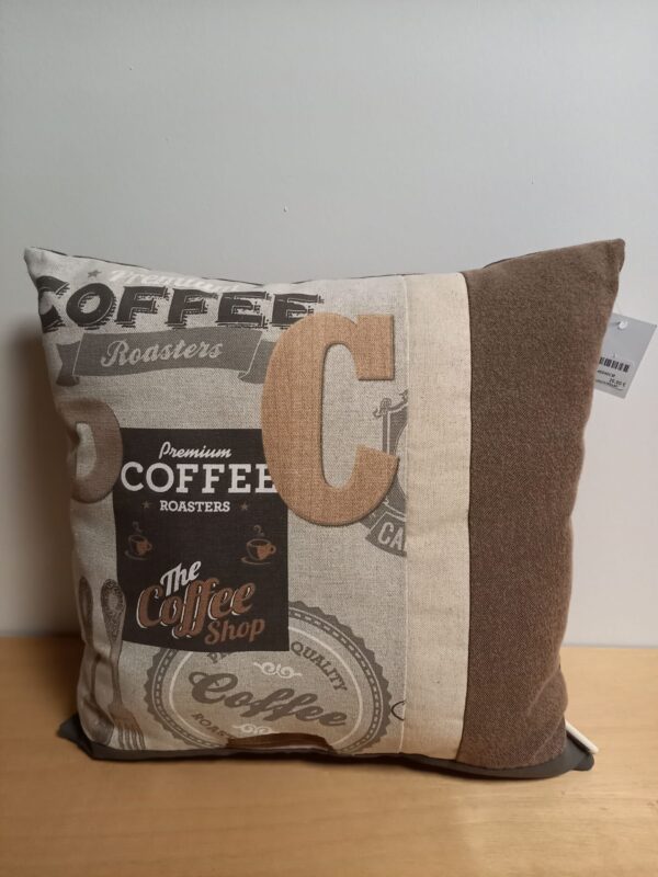 Coussin "Coffee n°1" 40x40cm