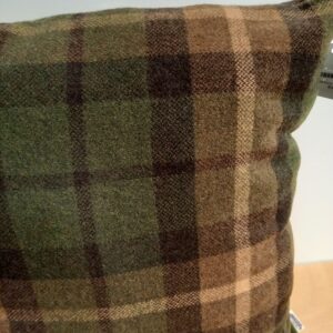 Coussin Tweed Vert 50x50cm