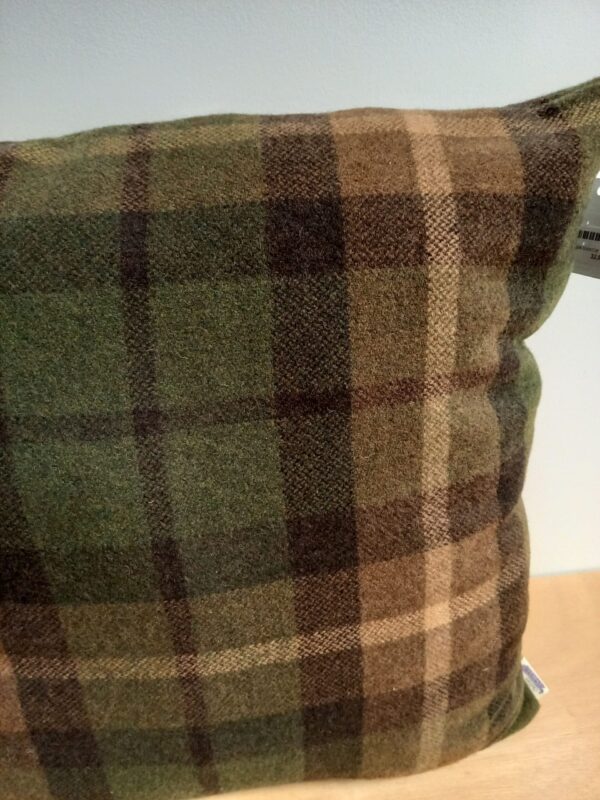 Coussin Tweed Vert 50x50cm